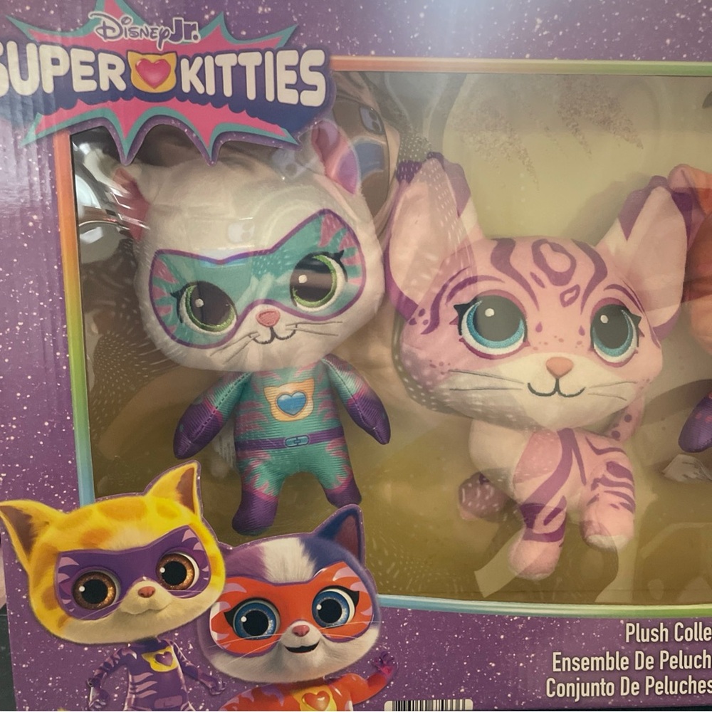 NEW Disney Jr. Super Kitties Plush Collector Set - Picture 5 of 10
